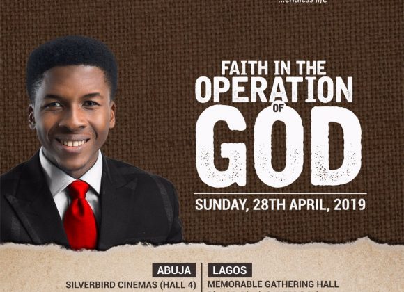 Amazing Grace- Faith in the Operation of God