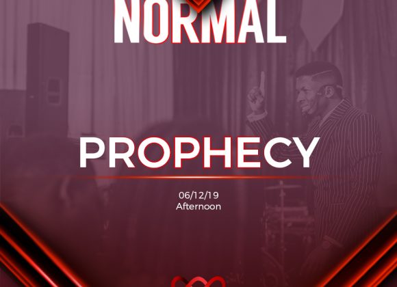 The New Normal – Prophecy