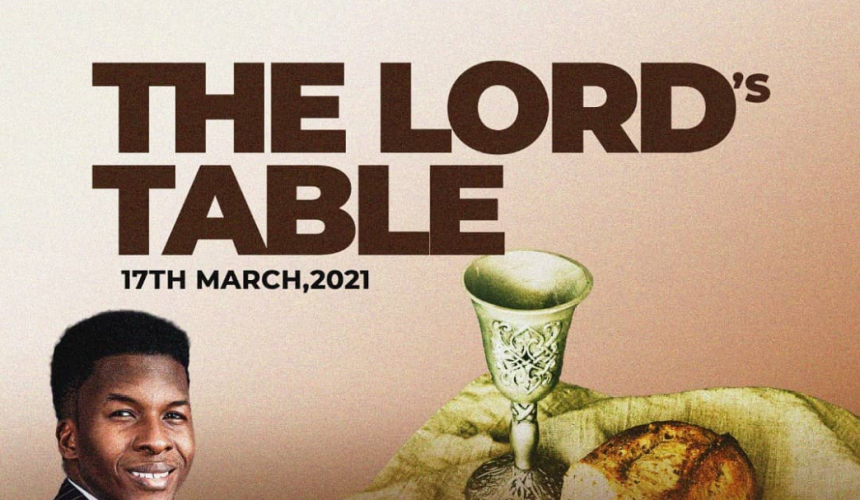 Vintage Jesus – The Lord’s Table