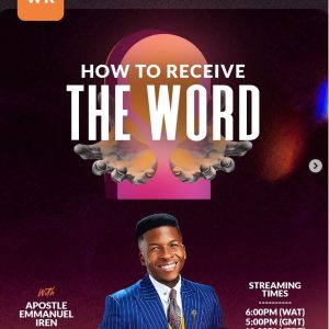 How To Receive The Word