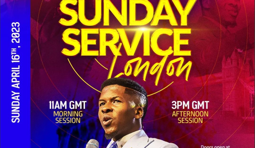 Special Sunday Service London Afternoon